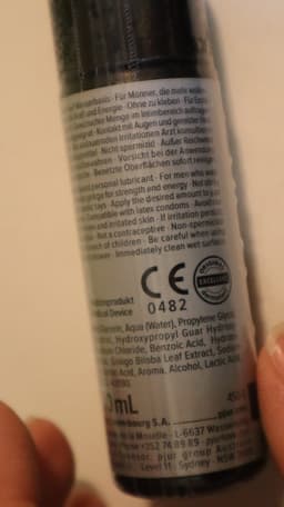 Pjur® Superhero Ginkgo Energy Glijmiddel - 30 ml — thumbnail 3