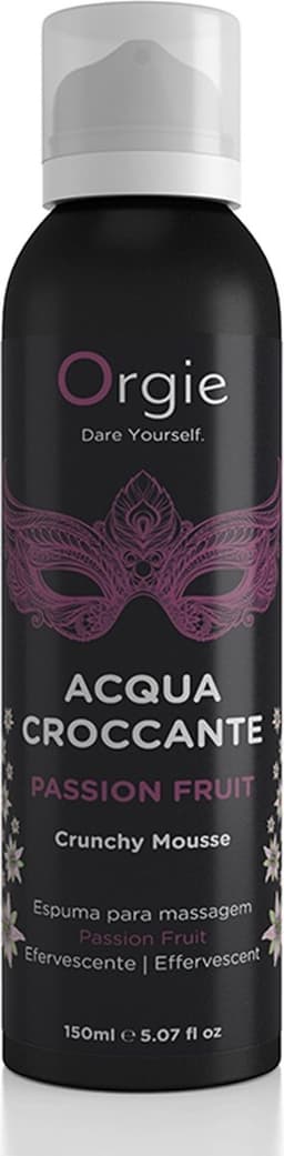 Orgie - Acqua Croccante Crunchy Mousse Passievrucht 150 ml — thumbnail 1