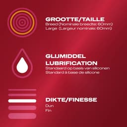Durex - Condooms Love 6st - Thin Feel Close Fit 10st — thumbnail 3