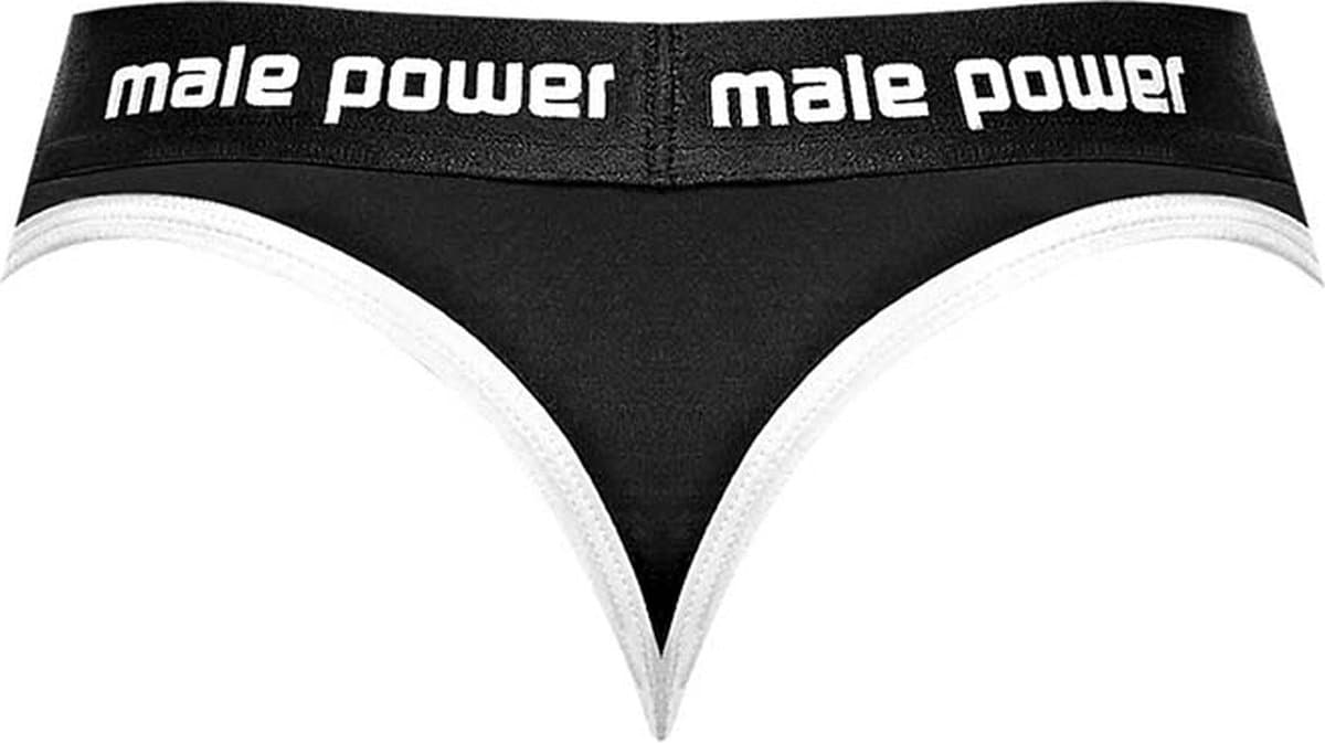 Male Power String black L/XL — afbeelding 1