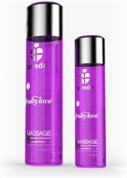 Swede - Fruity Love Massage Zoete Framboos Rabarber 120 ml — thumbnail 3