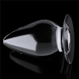 Lovetoy - Transparante Buttplug - Flawless - 11.5 x 6 cm — thumbnail 3