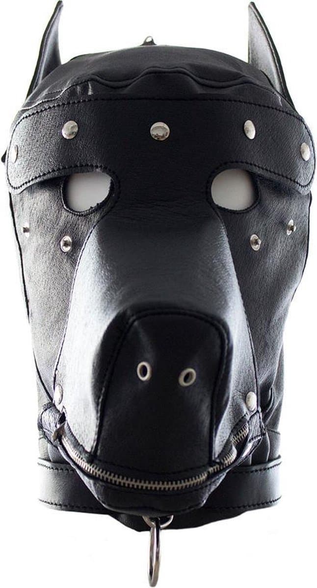 Fetish Dobermann SM Dog Mask - Spannend voor koppels - Hondenmasker - Sex speeltjes - Sex toys - Hondenkop - Erotiek - Bondage - Sexspelletjes voor mannen en vrouwen – Seksspeeltjes - SM masker - Fetish masker - Bondage masker — afbeelding 1