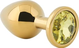 Banoch - Buttplug Aurora yellow gold Small - Metalen buttplug - Diamant geel — thumbnail 8