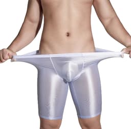 Erotische transparante heren short - Korte broek - Stretch - One size - Sexy heren lingerie - Uitdagende look - Goede kwaliteit — thumbnail 5