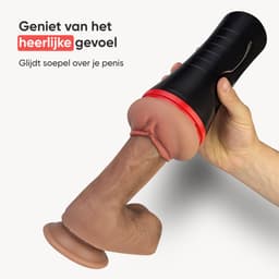 DailyPlay Pocket Pussy voor Man - Lindsey - TPE – Masturbator met Sleeve - Kunst Vagina – Sex Toys Mannen en Koppels – Nep Kut — thumbnail 8