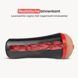 DailyPlay Pocket Pussy voor Man - Lindsey - TPE – Masturbator met Sleeve - Kunst Vagina – Sex Toys Mannen en Koppels – Nep Kut — thumbnail 11