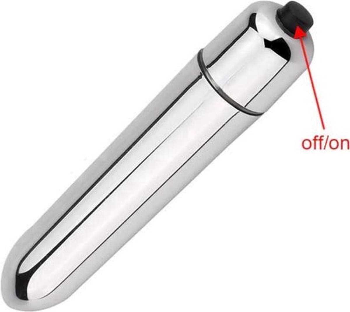Mini Bullet Vibrator I Mini Vibrator I Vibrator voor Vrouwen I Clitoris en G Spot Stimulatie I Zilver — afbeelding 1
