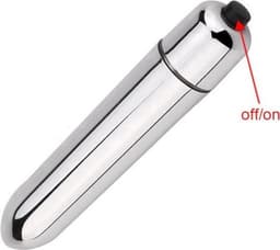 Mini Bullet Vibrator I Mini Vibrator I Vibrator voor Vrouwen I Clitoris en G Spot Stimulatie I Zilver — thumbnail 1