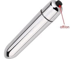 Mini Bullet Vibrator I Mini Vibrator I Vibrator voor Vrouwen I Clitoris en G Spot Stimulatie I Zilver
