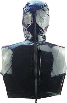 BNDGx® -100% Latex Masker pak - Anoniem man Erotiek - Extreme BDSM Rollenspel kleding sm fetish — thumbnail 2