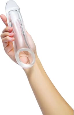 Lusty Toys ® Doorzichtige Penis Sleeve Penisverlenging Van 5.1 CM — thumbnail 3