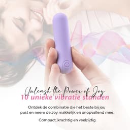 Fae® Vibrator voor Vrouwen - Clitoris Stimulator - Mini Bullet Vibrator - Sex Toys voor Vrouwen en koppels - Seksspeeltjes - Joy Series, Periwinkle Purple — thumbnail 2