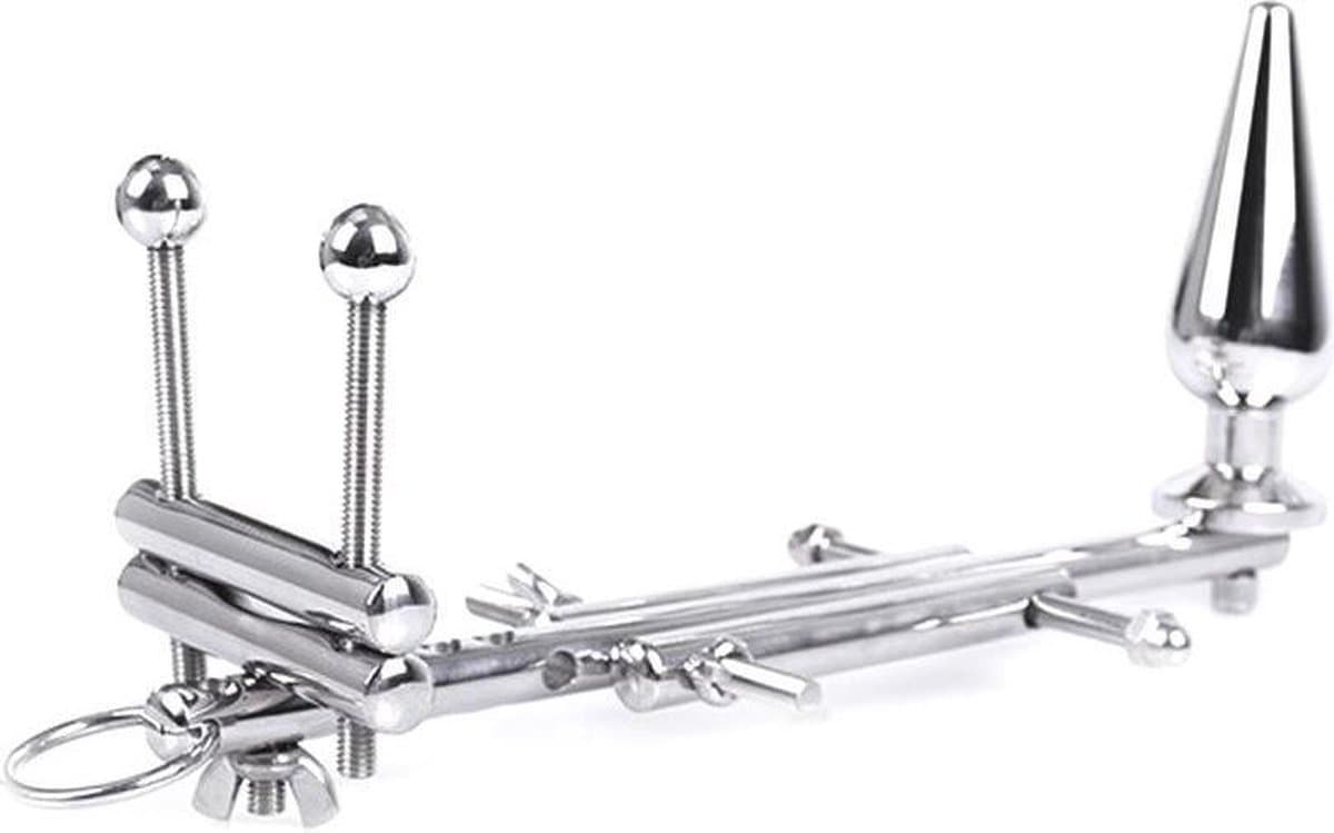 Kiotos - 4 in 1 CBT Device - Anaalplug - Ballstretcher - Ballcrusher - Erectie voorkomen — afbeelding 1