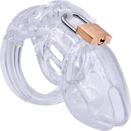 Intenz® Kuisheidskooi - Transparant - Chastity Cage - Small - Peniskooi - Sex Toys voor Koppels - Inclusief Slotje — thumbnail 1
