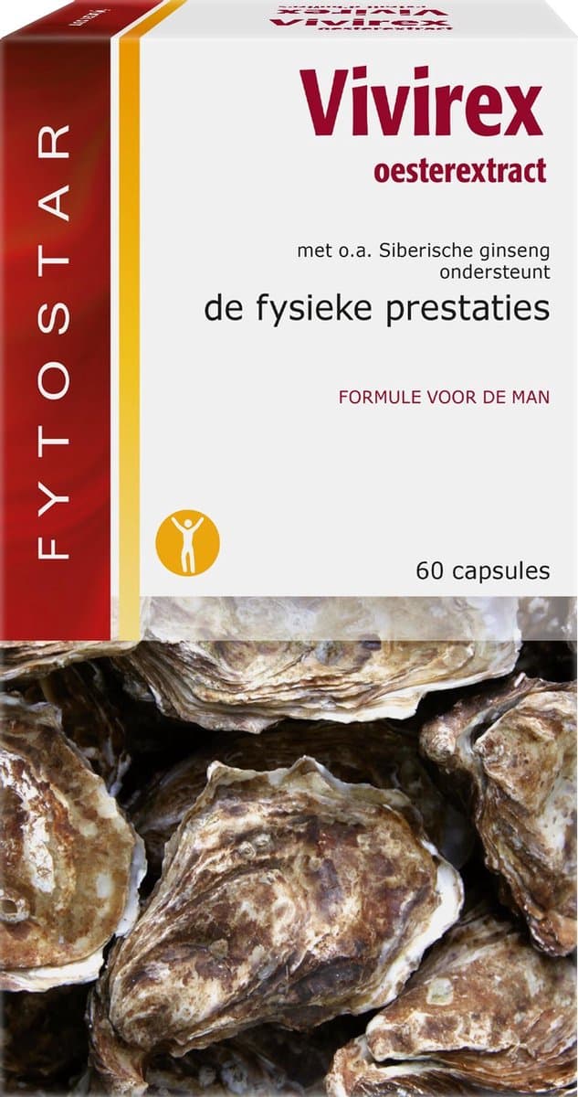 Fytostar Vivirex – Voor het libido – Man prestatie– 60 capsules — afbeelding 1
