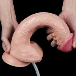 Realistische Spuitende Dildo – 23 cm — thumbnail 20