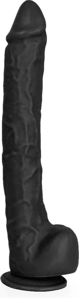 Kiotos Cox - Mega Dildo XXL 37 x 4.4 cm - Zwart — thumbnail 1