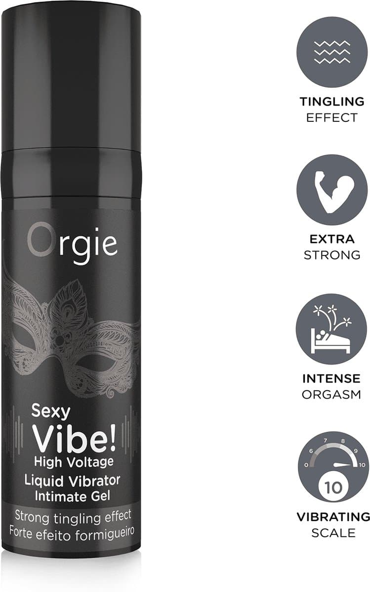 Orgie - Sexy vibe! High Voltage - Liquid Vibrator / Stimulating Gel — afbeelding 1