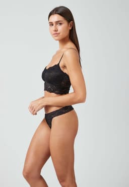 SNOCKS Tanga van Kant - Dames Ondergoed - Naadloos & Comfortabel - Dames Slips - Dames Onderbroeken - 3 Stuks — thumbnail 7