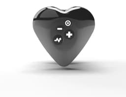Mystim - Electrosex - Heart's Desire - E-stim Clitoris Opleg Vibrator - Zwart — thumbnail 2