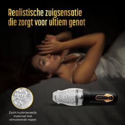 HappySexy Blauw Pocket Pussy vibration / Electrisch Pornstar - Sex toys voor mannen automatisch – Elektrische Blowjob Masturbator man - Masturbators Vibraties - Kunst vagina - Kunstkut Nep kut- Kunstvagina met vibrator — thumbnail 5