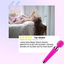 Magic Wand Vibrator - G Spot Vibrator & Clitoris Stimulator voor vrouwen - Oplaadbaar & Hypoallergeen - Sex Toys ook voor Koppels - Paars — thumbnail 9