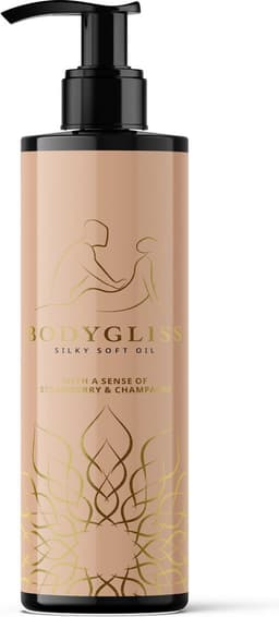 BodyGliss - Massage Collection Silky Soft Olie Aardbei & Champagne 150 ml — thumbnail 2
