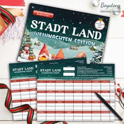 Kerst Spel - Stad Land - Familie Plezier - Creatieve Categorieën - 50 Pagina's - Kerst Thema — thumbnail 4
