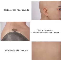 Realistisch Mannenmasker Siliconen – Full Head Gezichtsmasker – Cosplay & Halloween- Gezicht Man- — thumbnail 3
