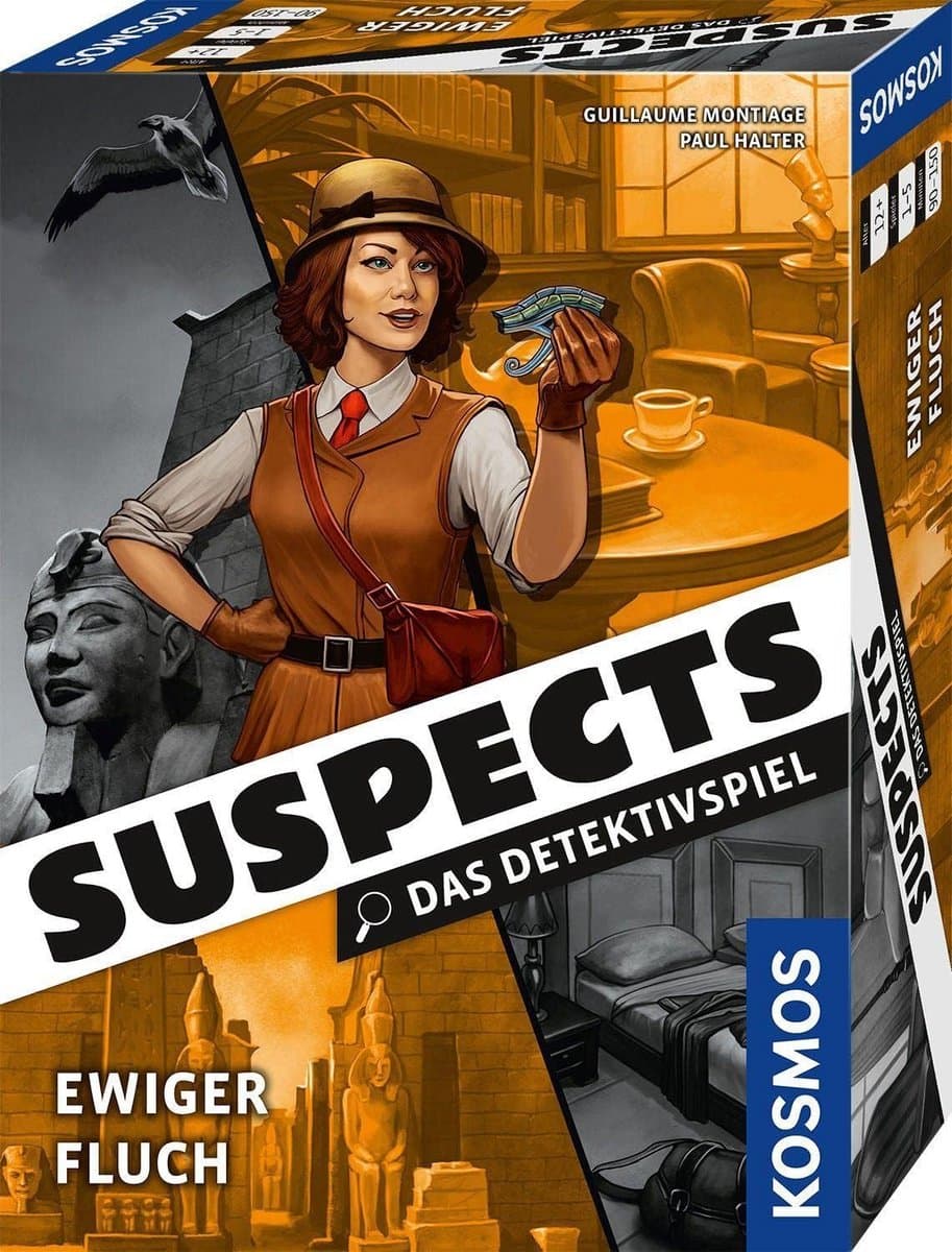 Detectivespel - Misdaadspel - Spannende avond - Eenvoudige regels - 1-5 spelers - Meerkleurig — afbeelding 1