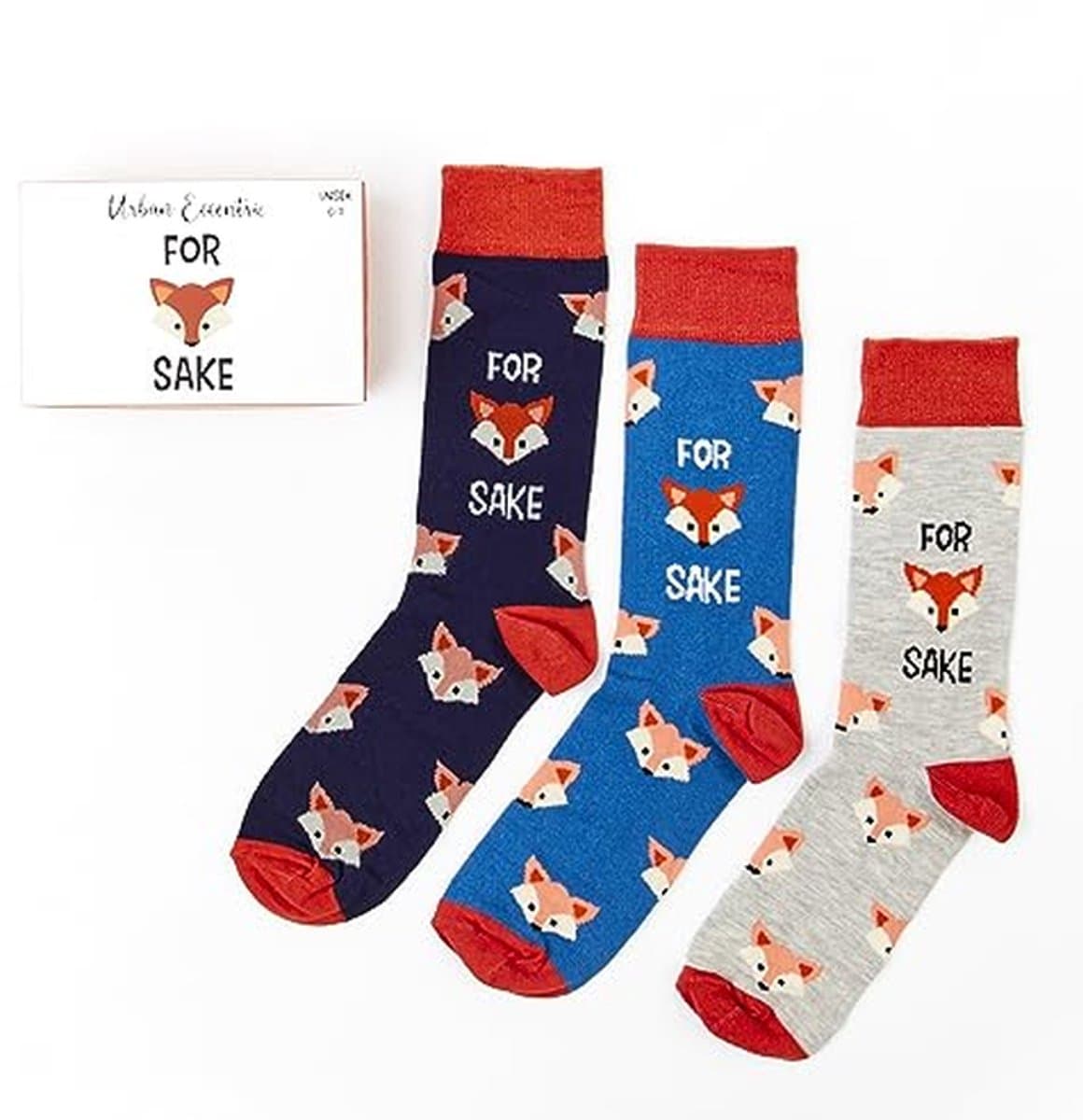 Sokken Cadeauset - Unisex Sokken - Cadeau Geven - 3 Paar Katoenrijk - Hermaat UK 7-11 - Veelkleurig — afbeelding 1