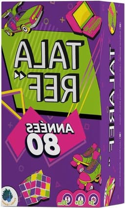 Quizspel Jaren 80 - Cultuurspel Vragen - Feestavond Organiseren - Franse Versie - 6.2 cm x 9.7 cm - Multicolor — thumbnail 1