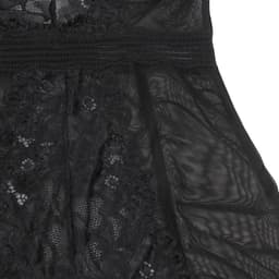 Sexy 2-Delige Lingerieset Dames – Bodysuit met Jarretels – Lingerie Erotisch Dames – Sexy Jurkje – Erotische Lingerie – Sexy Lingerie – Chique Jurk – High End Bodysuit – Luxe Nachtkleding – BDSM – Clubwear – Wasteland – Dare to Undress – Maat S — thumbnail 6