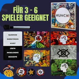 Woordspel - Raadspel - Gezelligheid met vrienden - Creatieve aanwijzingen - 22 cm breed - Multicolor — thumbnail 2