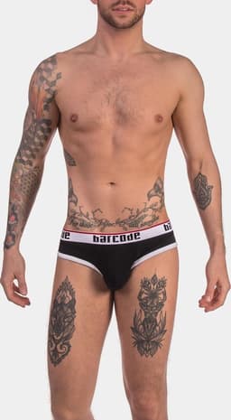Barcode Berlin Maxime Backless Brief Black - MAAT M - Erotisch Heren Ondergoed - Slip voor Man - Sexy mannen Slip — thumbnail 2