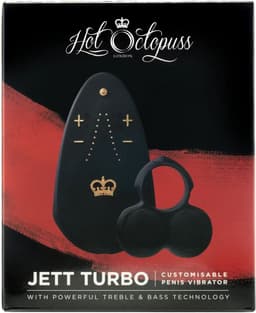 Hot Octopuss - JETT TURBO Penisring - Zwart — thumbnail 2
