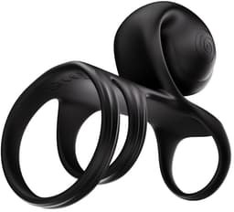 SVibe - Jovi Arc Couples Ring - Zwart — thumbnail 4