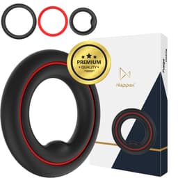 Cockring Siliconen - Nappex™ Fuego Penisring 3 Maten voor Perfecte Fit [Discreet Verzonden] - Sex Toys voor Mannen en Koppels - BDSM - Rekbare Ballstretcher - Penis Sleeve - Kamasutra - Seksspeeltjes Zelf Aftrekken - Erotiek — thumbnail 1