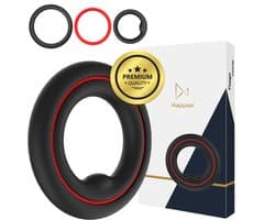 Cockring Siliconen - Nappex™ Fuego Penisring 3 Maten voor Perfecte Fit [Discreet Verzonden] - Sex Toys voor Mannen en Koppels - BDSM - Rekbare Ballstretcher - Penis Sleeve - Kamasutra - Seksspeeltjes Zelf Aftrekken - Erotiek