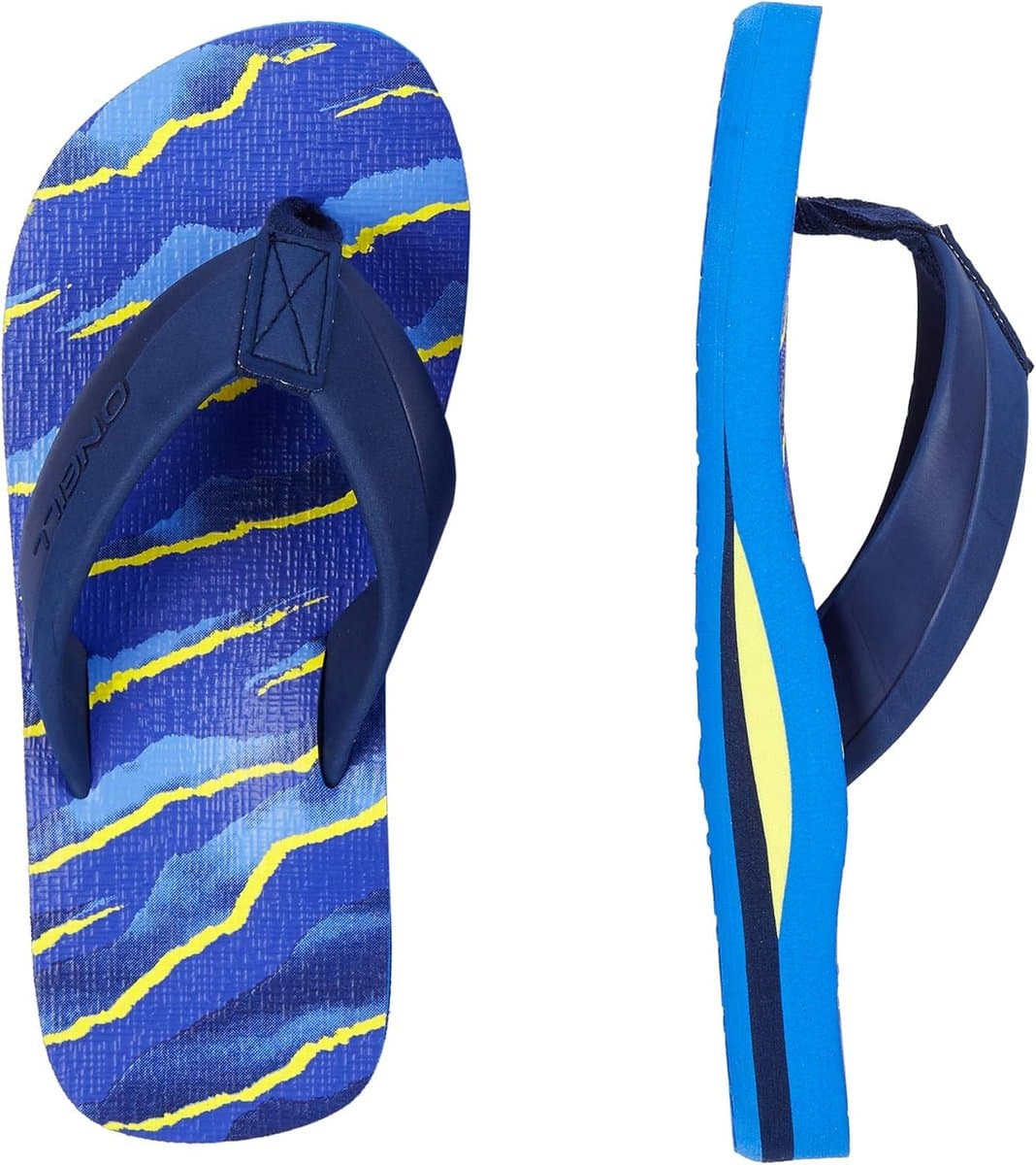 Comfortabele teenslippers met voetboogondersteuning voor heren — afbeelding 1