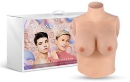 Bodymatch - Booskin - Realistische Siliconen Borstprothese - Cup D — thumbnail 1
