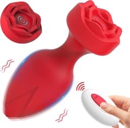 Daity Anal Plug Vibrator – Vibrerende Butt Plug met Afstandsbediening, 10 Modi – Prostaat Massager & Seksspeeltje voor Mannen, Vrouwen en Stellen – Zwart — thumbnail 5