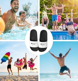 Grappige Badslippers met Bier Opdruk - Antislip Douche & Sauna Slippers voor Heren en Dames — thumbnail 4