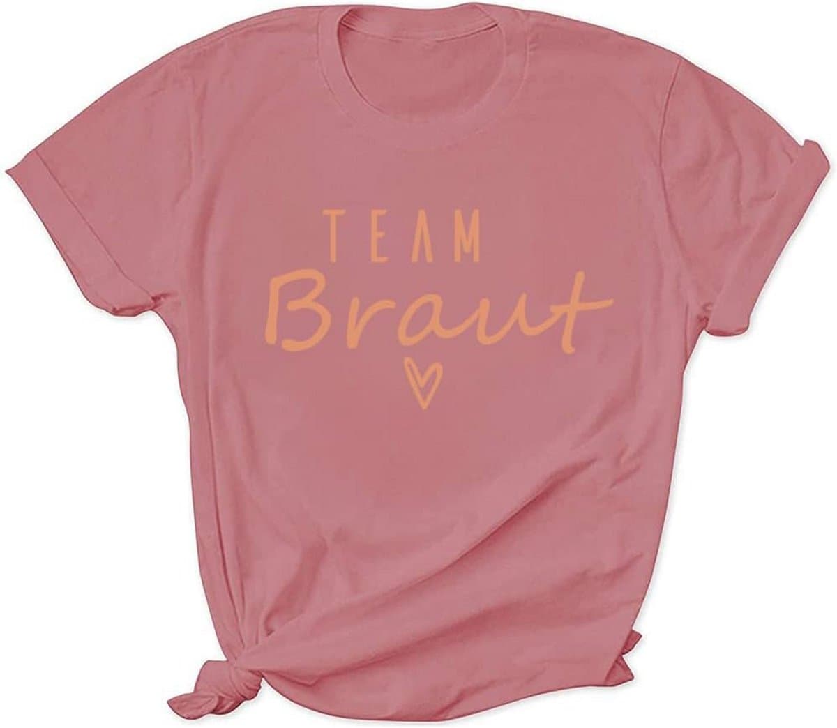 T-shirt voor Vrijgezellenfeesten: Team Bruid en Bruidsmeisjes — afbeelding 1