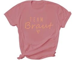 T-shirt voor Vrijgezellenfeesten: Team Bruid en Bruidsmeisjes