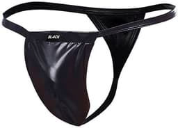 Cut4Men - Sexy Wetlook Herenstring - Boost - Zwart S — thumbnail 4