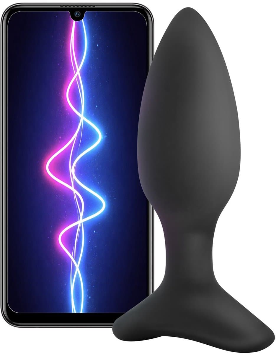 Lovense - Hush 2 Vibrerende Buttplug Met App - Zwart — afbeelding 1