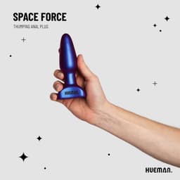 Hueman - Space Force Vibrerende en Stotende Buttplug - Buttplugs - Buttplug Vibrator - Anal Plug - Sex Toys voor Vrouwen en Mannen - Seksspeeltjes - Paars — thumbnail 3
