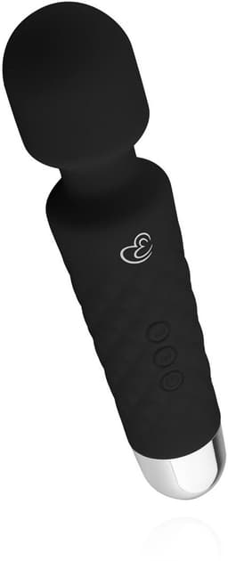 EasyToys - Mini Wand Vibrator - Wandvibrator - Ook voor Massages - Oplaadbaar - Waterproof - Wand Vibrator - Vibrator - Vibrators voor Vrouwen - Sex Toys voor Vrouwen - Vibrators - Zwart — thumbnail 10